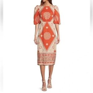 Antonio Melani Akira Linen Dress NWT